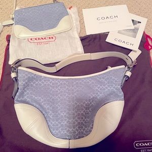 Vintage Coach purse & wristlet